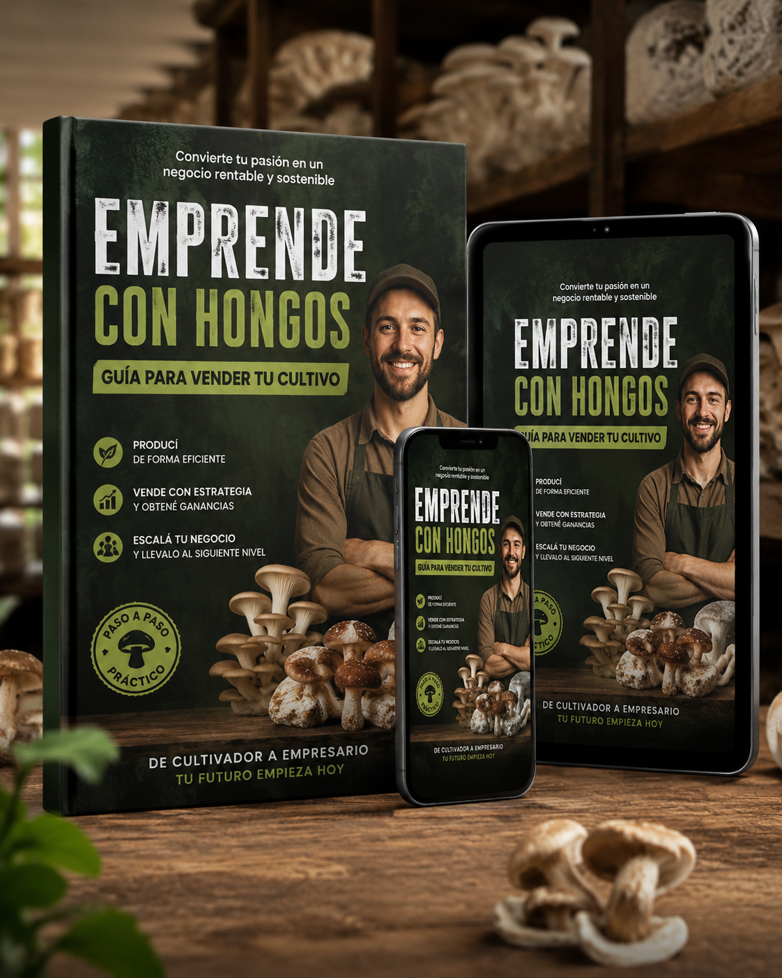 Emprende con Hongos: Guía para vender tu cultivo